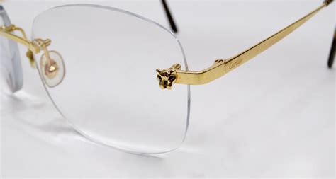 rimless glasses cartier